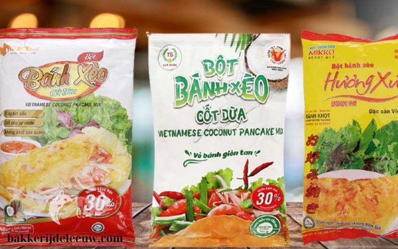 Bột gạo nếp làm bánh xèo (4)