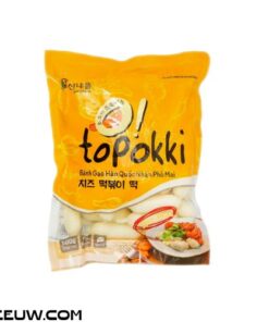 Bánh Gạo Tokbokki Hàn Quốc Nhân Phô Mai bịch 500g