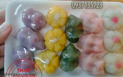 Bánh gạo hàn quốc 5 màu (1)