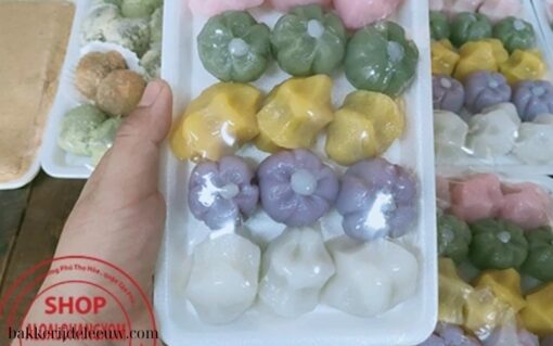 Bánh gạo hàn quốc 5 màu (2)